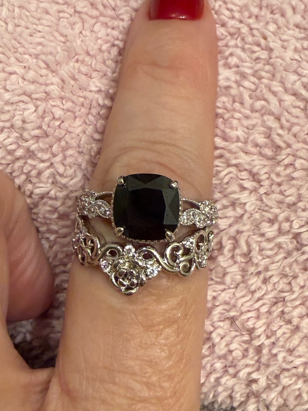 BP Rare Unicorn Ring set- RG91410- Royal Blooms
